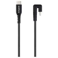 Renkforce USB-kabel USB 2.0 USB-C stekker, USB-C stekker 1.00 m Zwart Stekker 180° gedraaid RF-6721078 - thumbnail