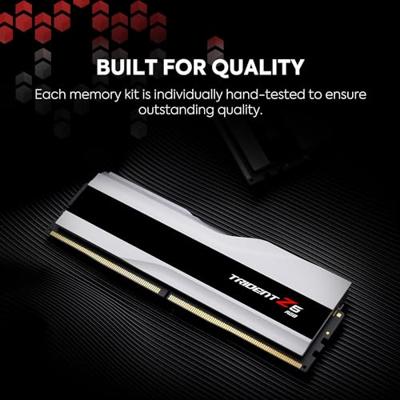 G.Skill Trident Z5 RGB Werkgeheugenset voor PC Retail DDR5 32 GB 2 x 16 GB On-die ECC 6000 MHz 288-pins DIMM CL36 F5-6000J3636F16GX2-TZ5RW
