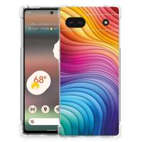 Shockproof Case voor Google Pixel 6A Regenboog - thumbnail