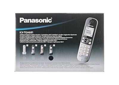 Panasonic KX-TGA681EXB DECT handset Zwart, Zilver