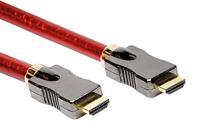 ROLINE HDMI 8K (7680 x 4320) Ultra HD Cable met Ethernet, M/M, rood, 3 m - thumbnail