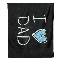 Fleecedeken Vaderdag - I Love Dad - Pillow Buddies - thumbnail