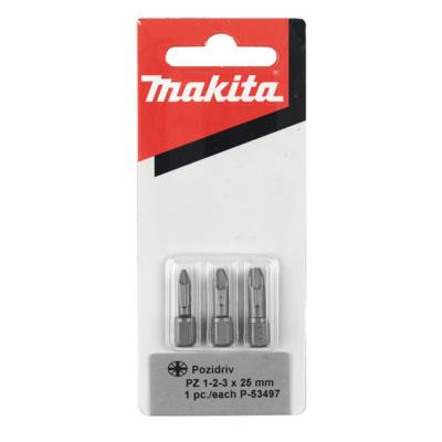 Makita Accessoires Schroefbit PZ1/2/3x25mm - P-53497