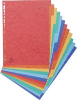 Spoorverbreders Exacompta 1412E Fiches Multicolour (12 Stuks) - thumbnail
