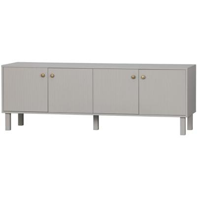 WOOOD TV-meubel 'Madu' 160cm, kleur Wolkengrijs