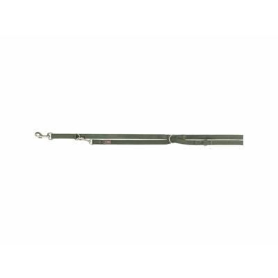 Verstelbare hondenriem Trixie Premium Groen Olijf XS/S