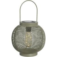 Lantaarn Madrid - groen - 17xØ17,5 cm - thumbnail