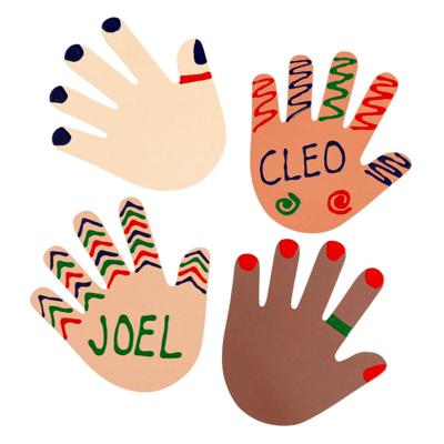 Colorations colours like me handen, set van 24 (4 kleuren)