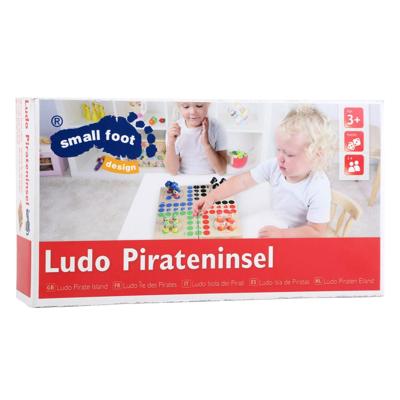 Small Foot houten ludo pirateneiland Small Foot houten ludo pirateneiland