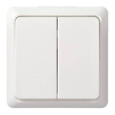 ELSO serieschakelaar 511504 10A complete RENOVATIE rw Wit 1 stuk(s)