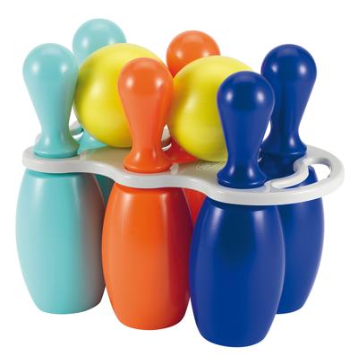 Ecoiffier bowlingset met 2 ballen, 8dlg.