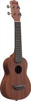Ibanez UKS100 Open Pore Natural sopraan ukelele - thumbnail