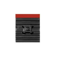 HellermannTyton FMB4APT-A-PA66HS-BK (10) Bevestigingssokkel Zelfklevend 151-03669 Flexibele sokkel Zwart 10 stuk(s) - thumbnail