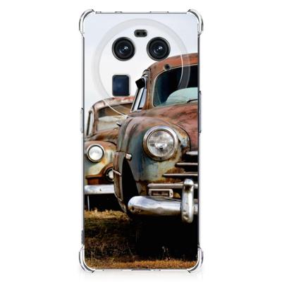 OPPO Find X6 Anti-shock Hoesje met foto Vintage Auto OPPO Find X6 Anti-shock Hoesje met foto Vintage Auto