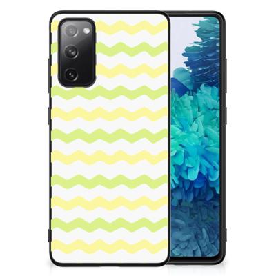 Samsung Galaxy S20 FE Back Case Waves Yellow