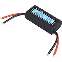 Reely 180 A Wattmeter en poweranalyzer Stekkersysteem: Open kabeleinden - thumbnail