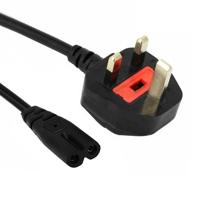2 prong stijl grote UK Notebook netsnoer kabel lengte: 1.5m - thumbnail