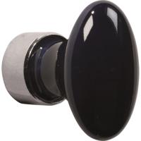 Meubelkn.pors.Ovaal 33mm MGN/donkerblauw - thumbnail