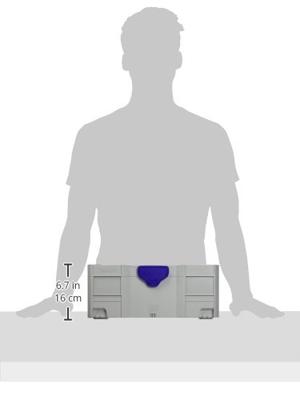 Tanos systainer T-Loc II 80100002 Transportkist ABS kunststof (b x h x d) 396 x 157.5 x 296 mm