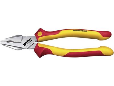 Wiha Combinatietang Professional electric met DynamicJoint® en OptiGrip met extra lang snijvlak | 225 mm | 9" - 26717 - 26717 Wiha Combinatietang Professional electric met DynamicJoint® en OptiGrip met extra lang snijvlak | 225 mm | 9" - 26717 - 26717