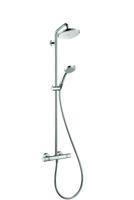 Hansgrohe Croma 220 regendoucheset met 5 straalsoorten Ø22cm chroom - thumbnail