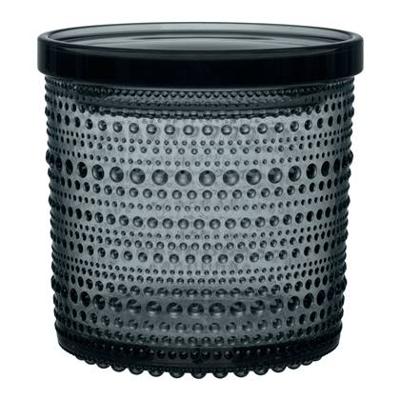 Iittala Kastehelmi Voorraadpot 11,4 cm donkergrijs