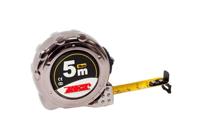 4tecx Rolbandmaat chroom 5m x 19mm klasse 2 - thumbnail