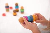 Tickit Houten Figuren super set regenboog - thumbnail