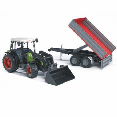 Bruder tractor met aanhanger