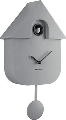Karlsson Wandklok ModernCuckoo grijs - KA5768GY