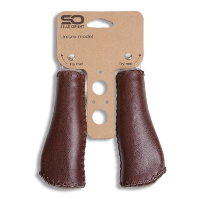 Selle Orient - bruine handvatten - 135mm