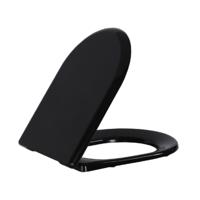 Toiletzitting Creavit Freedom | Sofclose met quick-release | Duroplast | Zwart - thumbnail