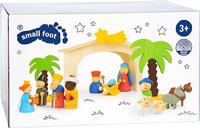 Small Foot houten kerststal speelset, 15dlg. - thumbnail