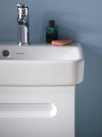 Wastafelonderkast Duravit No.1 Met 1 Deur Links 44x38.6x47.8 cm Met Geïntegreerde Greep Mat Wit Duravit - thumbnail