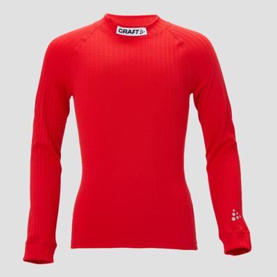Craft 1906258 Progress Baselayer CN LS JR - Bright Red - 122/128
