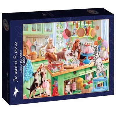 Dogs in the Kitchen Puzzel 1000 Stukjes