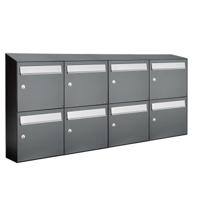 Allux Flow Set 4-Breed, 2-Hoog Met Dak Antraciet - 40040065_4x2d - thumbnail