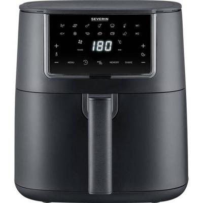 Severin FR 2462 Airfryer 7 l 1700 W Met display, Anti-aanbaklaag Zwart Severin FR 2462 Airfryer 7 l 1700 W Met display, Anti-aanbaklaag Zwart