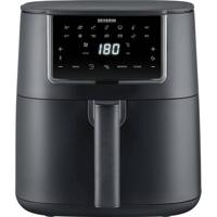 Severin FR 2462 Airfryer 7 l 1700 W Met display, Anti-aanbaklaag Zwart - thumbnail