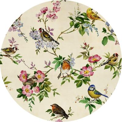 Noordwand Komar Dots Behangcirkel Bird Party - D1-100