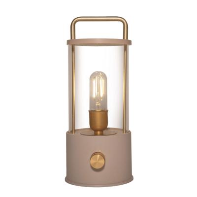 Portable lantaarn 25x11 cm zand Anna's Collection - Annas collection