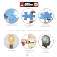 Puzzel Educa Guernica, P. Picasso Miniatura 1000 Onderdelen - thumbnail