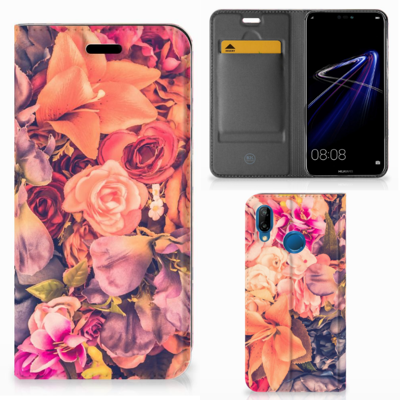 Huawei P20 Lite Smart Cover Bosje Bloemen Huawei P20 Lite Smart Cover Bosje Bloemen