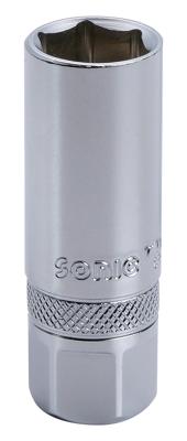 Bougiedop 3/8", met binnenclip 16mm 7172216