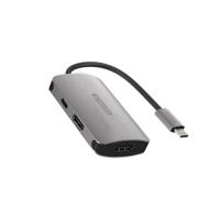 Sitecom CN-398 | USB-C naar 2X HMDI Adapter Hub met USB-C Power Delivery - voor MacBook Pro/Air, Chromebook en andere USB Type C apparaten - thumbnail