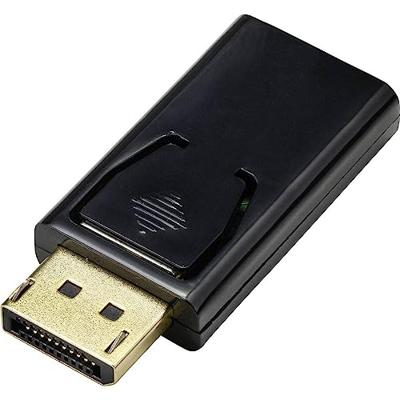 Renkforce RF-4746622 HDMI / DisplayPort Adapter [1x DisplayPort stekker - 1x HDMI-bus] Zwart