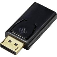 Renkforce RF-4746622 HDMI / DisplayPort Adapter [1x DisplayPort stekker - 1x HDMI-bus] Zwart - thumbnail