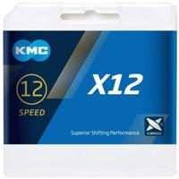 KMC X12 Ketting 12-speed 126-schakels - Zwart - thumbnail