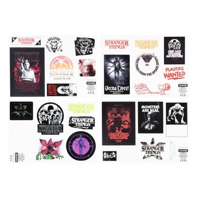 Stranger Things 5 Gadget Decals Glow in the Dark
