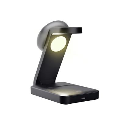 Trust Viro 3-in-1 Wireless Magnetic Charge Stand Oplader Zwart - thumbnail